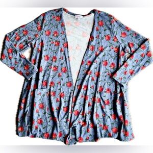 LuLaRoe Floral Caroline Cardigan